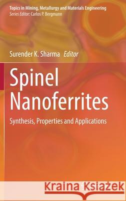 Spinel Nanoferrites: Synthesis, Properties and Applications Surender Kumar Sharma 9783030799595