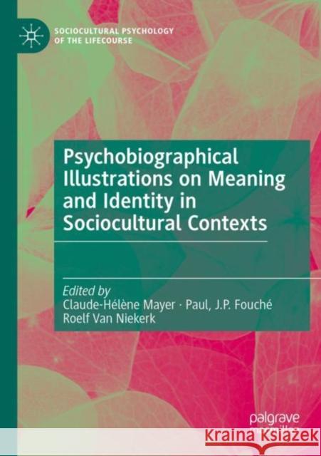 Psychobiographical Illustrations on Meaning and Identity in Sociocultural Contexts Claude-H?l?ne Mayer Fouch?                                   Roelf Va 9783030812409 Palgrave MacMillan