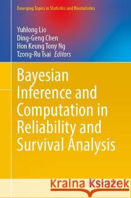 Bayesian Inference and Computation in Reliability and Survival Analysis  9783030886578 Springer International Publishing
