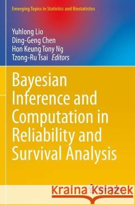 Bayesian Inference and Computation in Reliability and Survival Analysis  9783030886608 Springer International Publishing