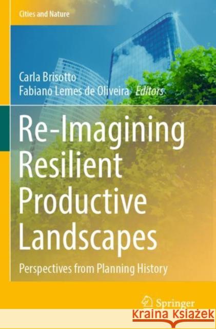Re-Imagining Resilient Productive Landscapes: Perspectives from Planning History Carla Brisotto Fabiano Leme 9783030904470 Springer