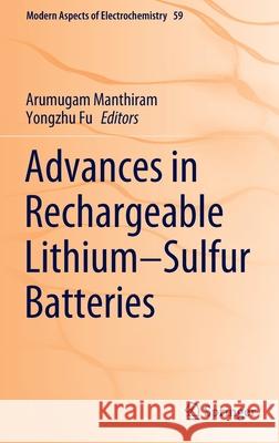 Advances in Rechargeable Lithium-Sulfur Batteries Arumugam Manthiram Yongzhu Fu 9783030908980 Springer