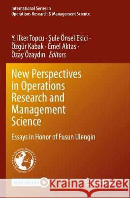 New Perspectives in Operations Research and Management Science  9783030918538 Springer International Publishing