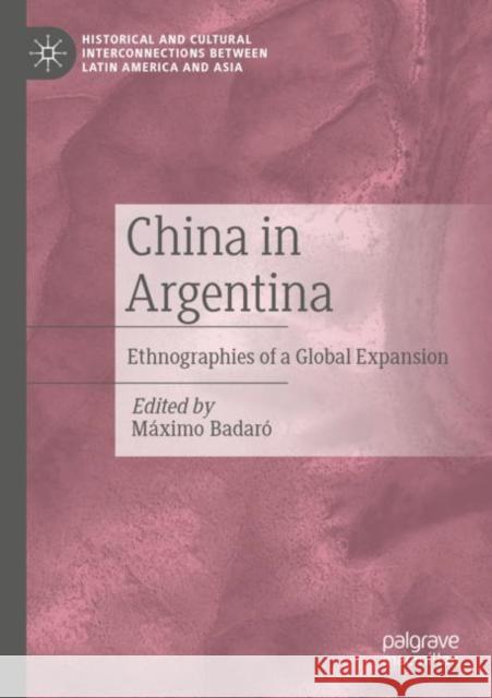 China in Argentina: Ethnographies of a Global Expansion M?ximo Badar? 9783030924249 Palgrave MacMillan