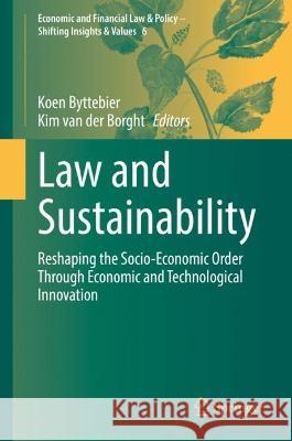 Law and Sustainability  9783030926229 Springer International Publishing