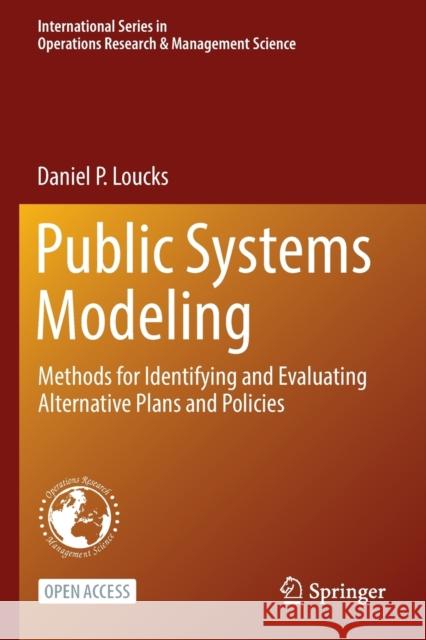 Public Systems Modeling Daniel P. Loucks 9783030939885