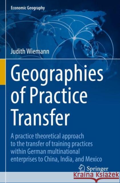 Geographies of Practice Transfer Judith Wiemann 9783030951870 Springer International Publishing