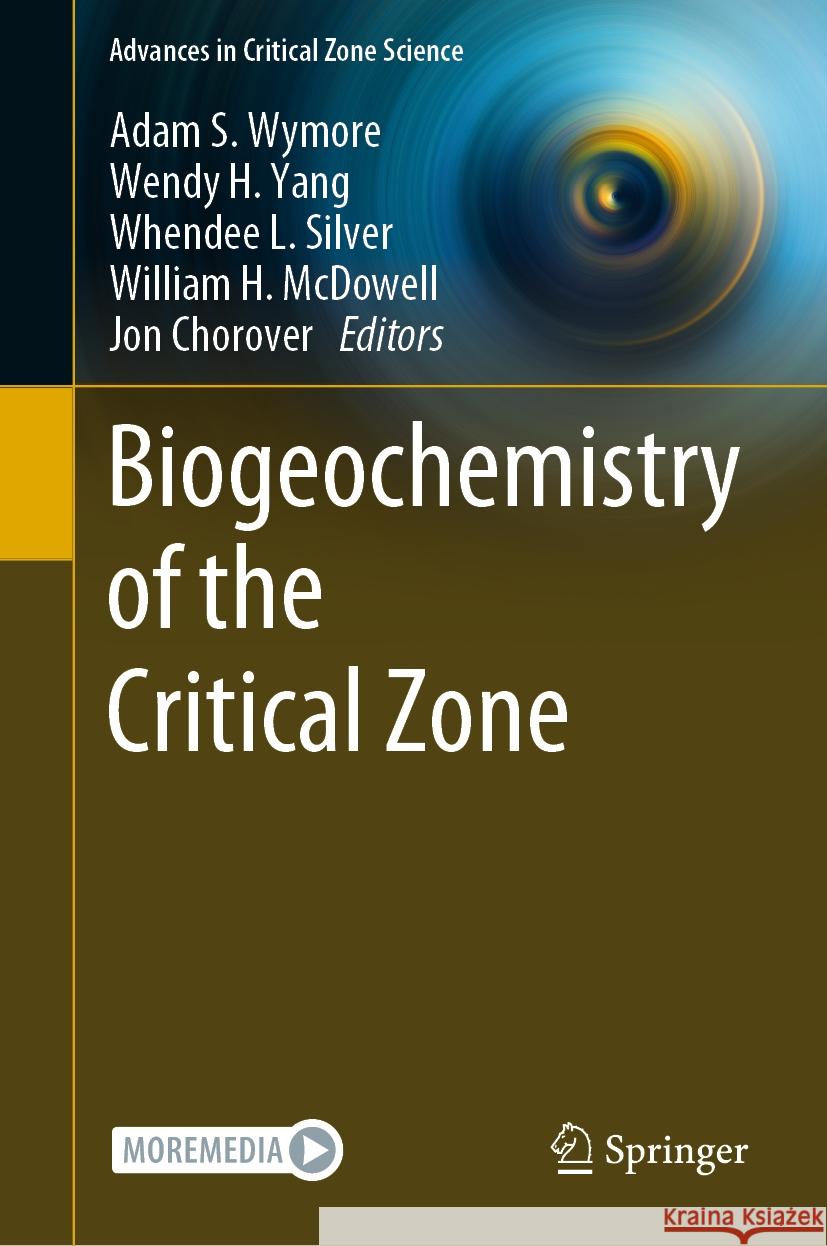 Biogeochemistry of the Critical Zone  9783030959203 Springer International Publishing