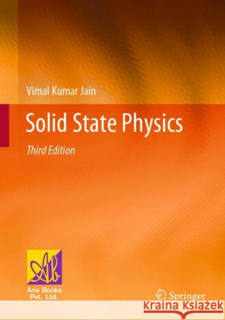 Solid State Physics Vimal Kumar Jain 9783030960162