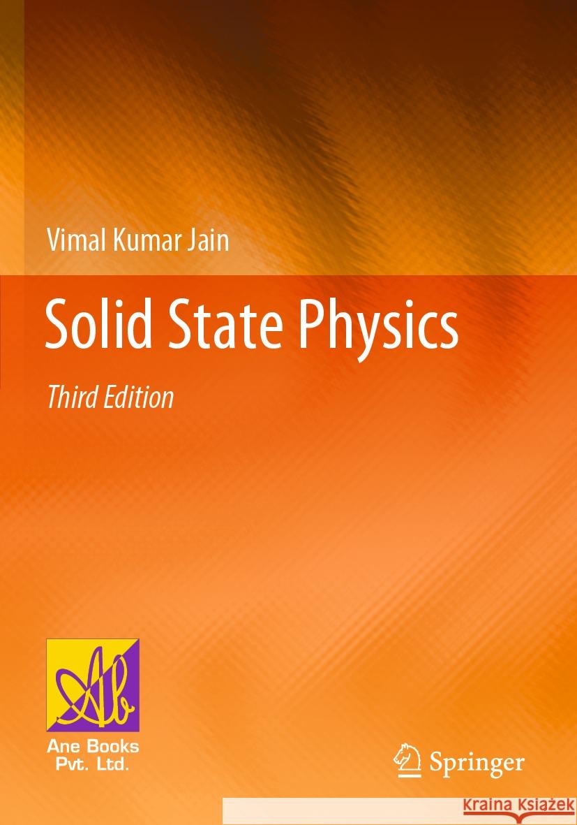 Solid State Physics Vimal Kumar Jain 9783030960193