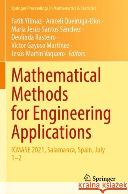 Mathematical Methods for Engineering Applications  9783030964030 Springer International Publishing