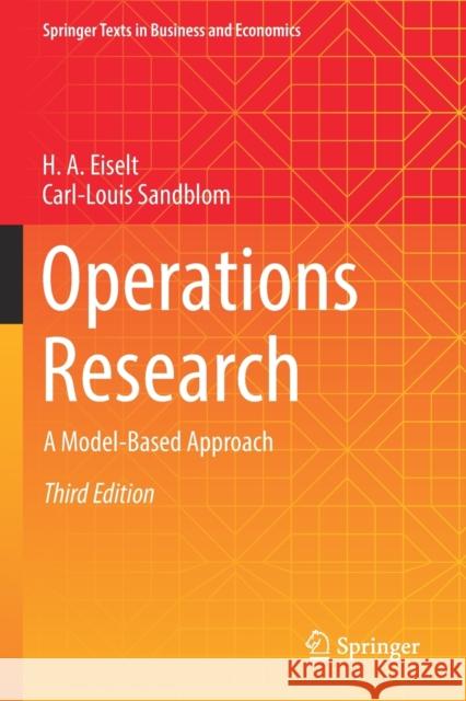 Operations Research Carl-Louis Sandblom 9783030971649