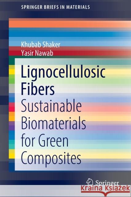Lignocellulosic Fibers: Sustainable Biomaterials for Green Composites Shaker, Khubab 9783030974121 Springer International Publishing