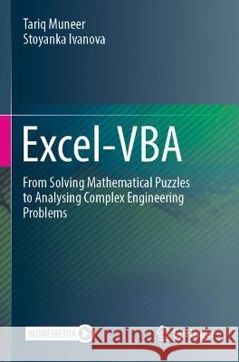 Excel-VBA Tariq Muneer, Stoyanka Ivanova 9783030978006