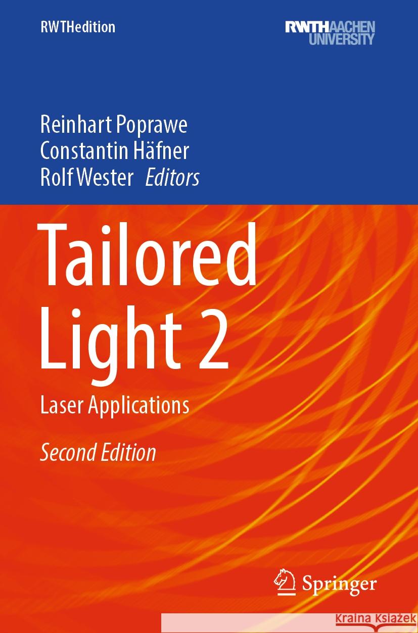 Tailored Light 2  9783030983253 Springer International Publishing