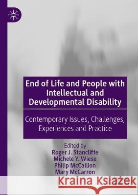 End of Life and People with Intellectual and Developmental Disability  9783030986995 Springer International Publishing