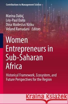 Women Entrepreneurs in Sub-Saharan Africa  9783030989682 Springer International Publishing
