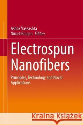 Electrospun Nanofibers: Principles, Technology and Novel Applications Vaseashta, Ashok 9783030999575 Springer International Publishing