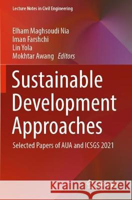 Sustainable Development Approaches  9783030999810 Springer International Publishing