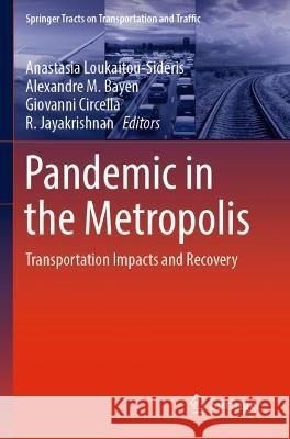 Pandemic in the Metropolis  9783031001505 Springer International Publishing