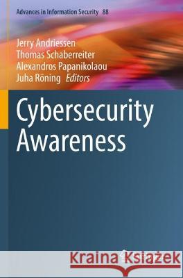 Cybersecurity Awareness  9783031042294 Springer International Publishing
