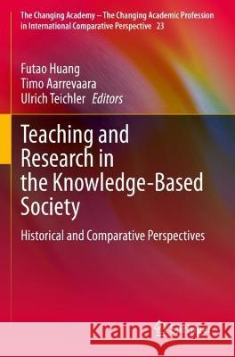 Teaching and Research in the Knowledge-Based Society  9783031044410 Springer International Publishing