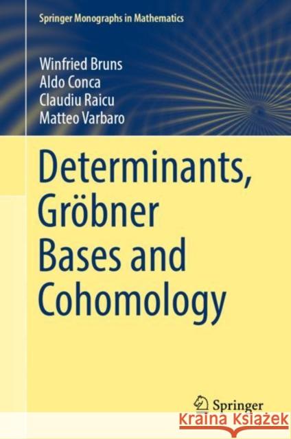 Determinants, Gröbner Bases and Cohomology Bruns, Winfried 9783031054792 Springer