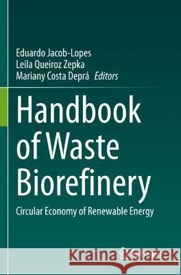 Handbook of Waste Biorefinery  9783031065644 Springer International Publishing