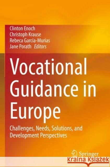 Vocational Guidance in Europe  9783031065941 Springer International Publishing AG