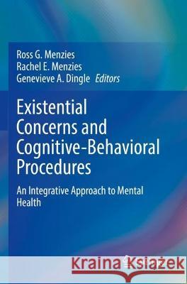 Existential Concerns and Cognitive-Behavioral Procedures  9783031069345 Springer International Publishing