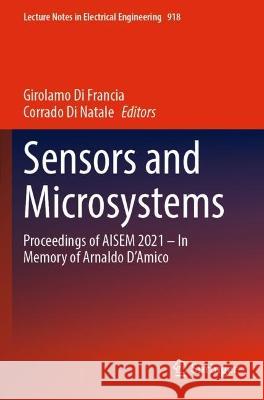 Sensors and Microsystems  9783031081385 Springer International Publishing