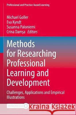 Methods for Researching Professional Learning and Development  9783031085208 Springer International Publishing