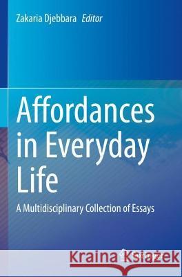 Affordances in Everyday Life  9783031086304 Springer International Publishing