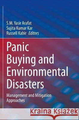 Panic Buying and Environmental Disasters  9783031102806 Springer International Publishing