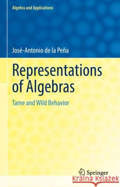 Representations of Algebras: Tame and Wild Behavior Jos?-Antonio d 9783031122873 Springer