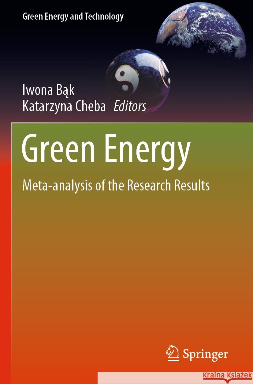 Green Energy  9783031125331 Springer International Publishing