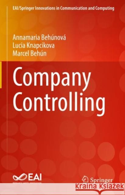 Company Controlling Annamaria Behunova Lucia Knapcikova Marcel Behun 9783031131523