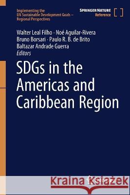 SDGs in the Americas and Caribbean Region Walter Lea No? Aguilar-Rivera Bruno Borsari 9783031160165