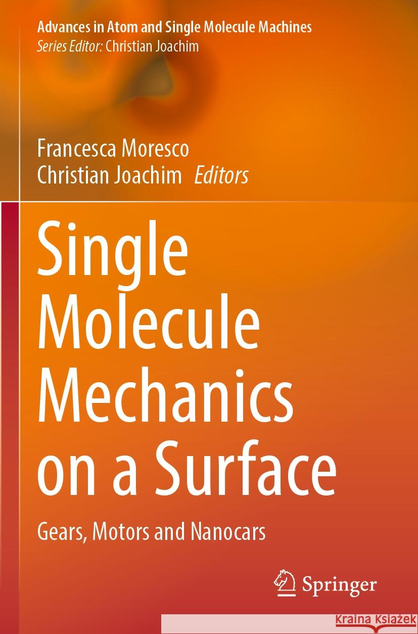 Single Molecule Mechanics on a Surface  9783031169328 Springer International Publishing