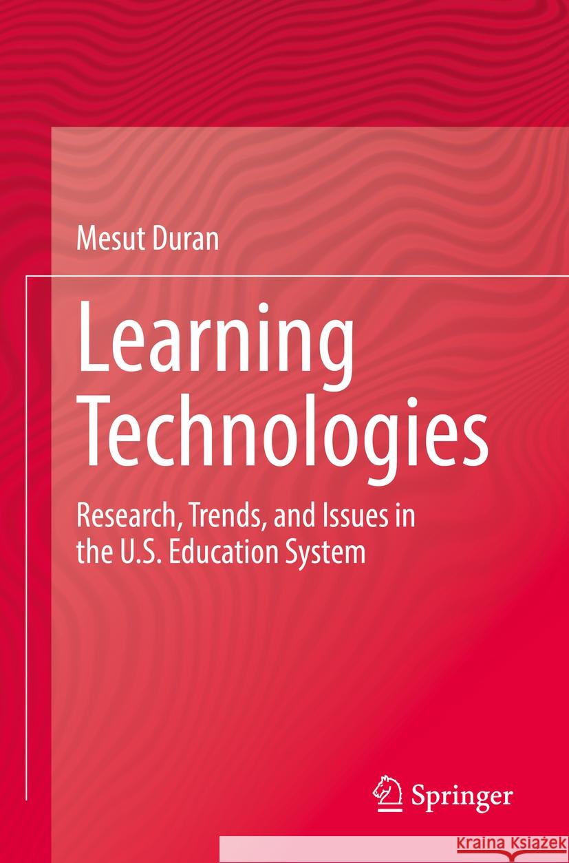 Learning Technologies Duran, Mesut 9783031181139