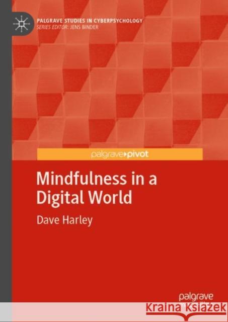 Mindfulness in a Digital World Dave Harley 9783031194061 Palgrave MacMillan