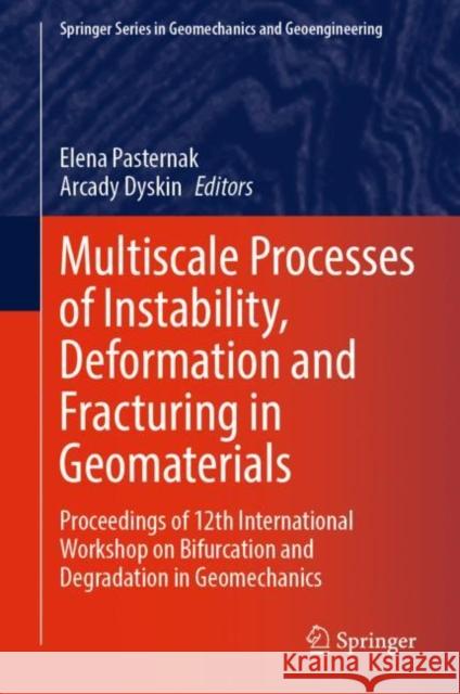 Multiscale Processes of Instability, Deformation and Fracturing in Geomaterials: Proceedings of 12th International Workshop on Bifurcation and Degradation in Geomechanics Elena Pasternak Arcady Dyskin 9783031222122 Springer