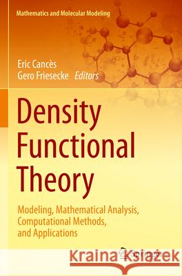 Density Functional Theory  9783031223426 Springer International Publishing