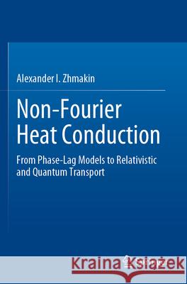 Non-Fourier Heat Conduction Alexander I. Zhmakin 9783031259753 Springer International Publishing