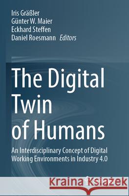 The Digital Twin of Humans  9783031261060 Springer International Publishing