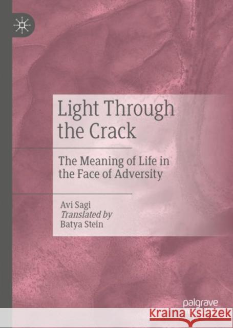 Light Through the Crack: The Meaning of Life in the Face of Adversity Avi Sagi 9783031273902 Palgrave MacMillan