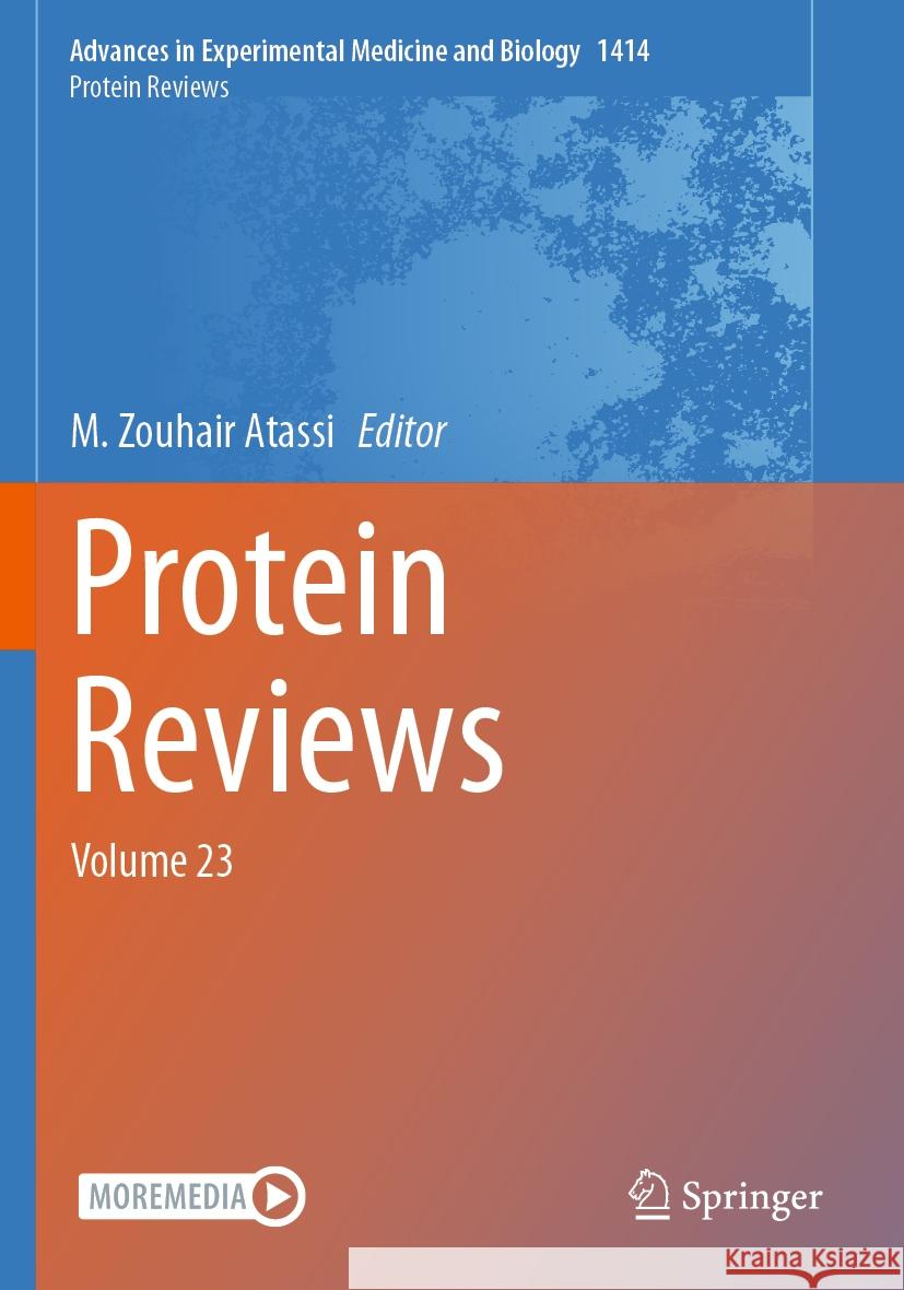 Protein Reviews  9783031286728 Springer International Publishing