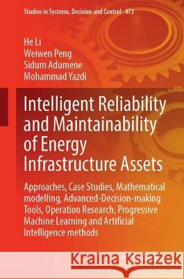 Intelligent Reliability and Maintainability of Energy Infrastructure Assets: Approaches, Case Studies, Mathematical Modelling, Advanced-Decision-Making Tools, Operation Research, Progressive Machine L He Li Weiwen Peng Sidum Adumene 9783031299612 Springer