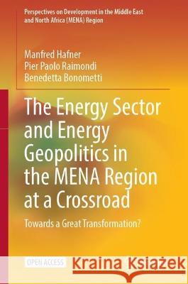 The Energy Sector and Energy Geopolitics in the Mena Region at a Crossroad: Towards a Great Transformation? Manfred Hafner Pier Paolo Raimondi Benedetta Bonometti 9783031307041