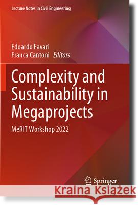 Complexity and Sustainability in Megaprojects  9783031308819 Springer Nature Switzerland